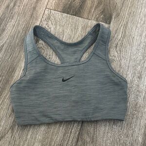 Nike Women's Heathered Gray Sports Bra